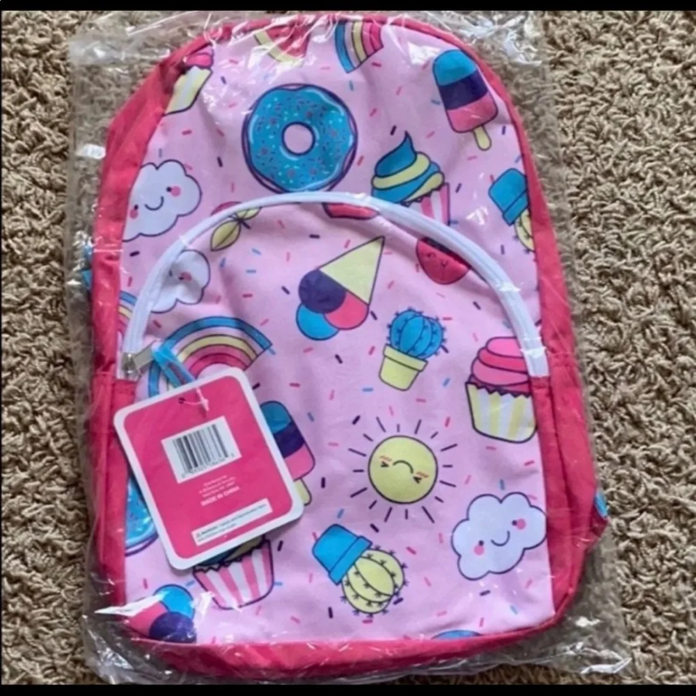 15 inches Girls Printed  Backpack⭐️⭐️⭐️⭐️⭐️ NEW